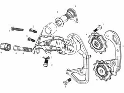 SRAM Pièces Détachées Pour Dérailleur Arrière Red 22