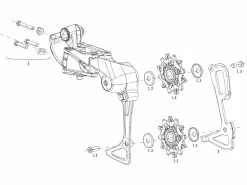 SRAM Pièces Détachées Pour Dérailleur Arrière Apex 1/NX