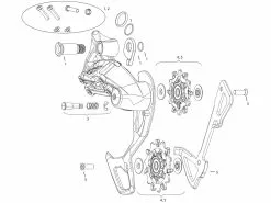SRAM Pièces Détachées Pour Dérailleur Arrière GX 2x11 Type 2.1