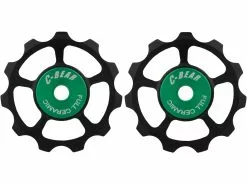 C-Bear Galets De Dérailleur Aluminium Shimano/SRAM 10/11 Vit. Full Ceramic