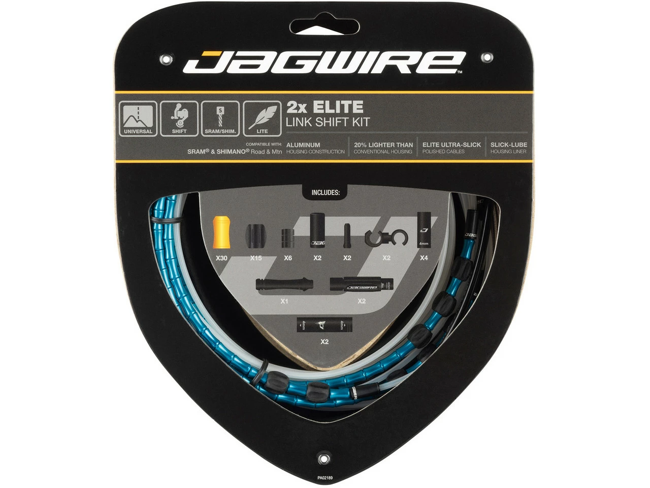 JAGWIRE Set De Câble De Vitesse 2X Elite Link 3 JAGWIRE Set De Câble De Vitesse 2X Elite Link – Image 3