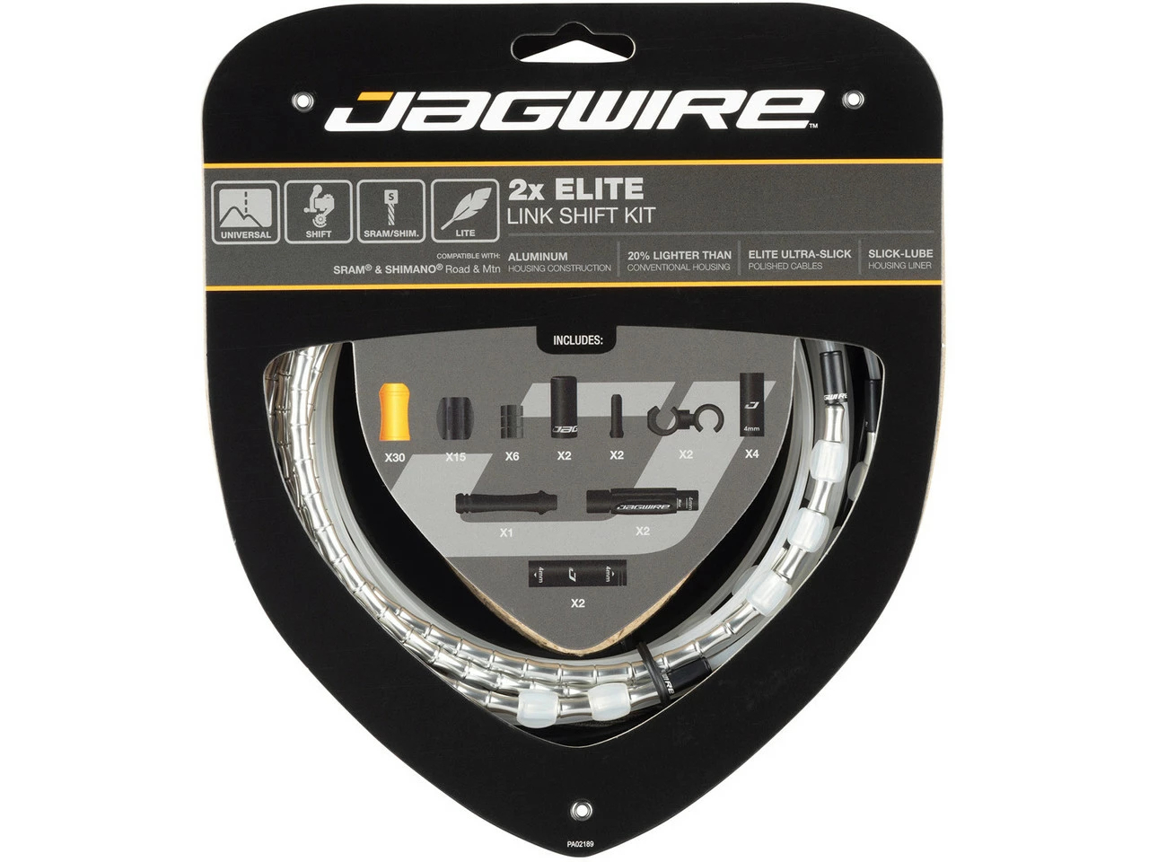 JAGWIRE Set De Câble De Vitesse 2X Elite Link 7 JAGWIRE Set De Câble De Vitesse 2X Elite Link – Image 7