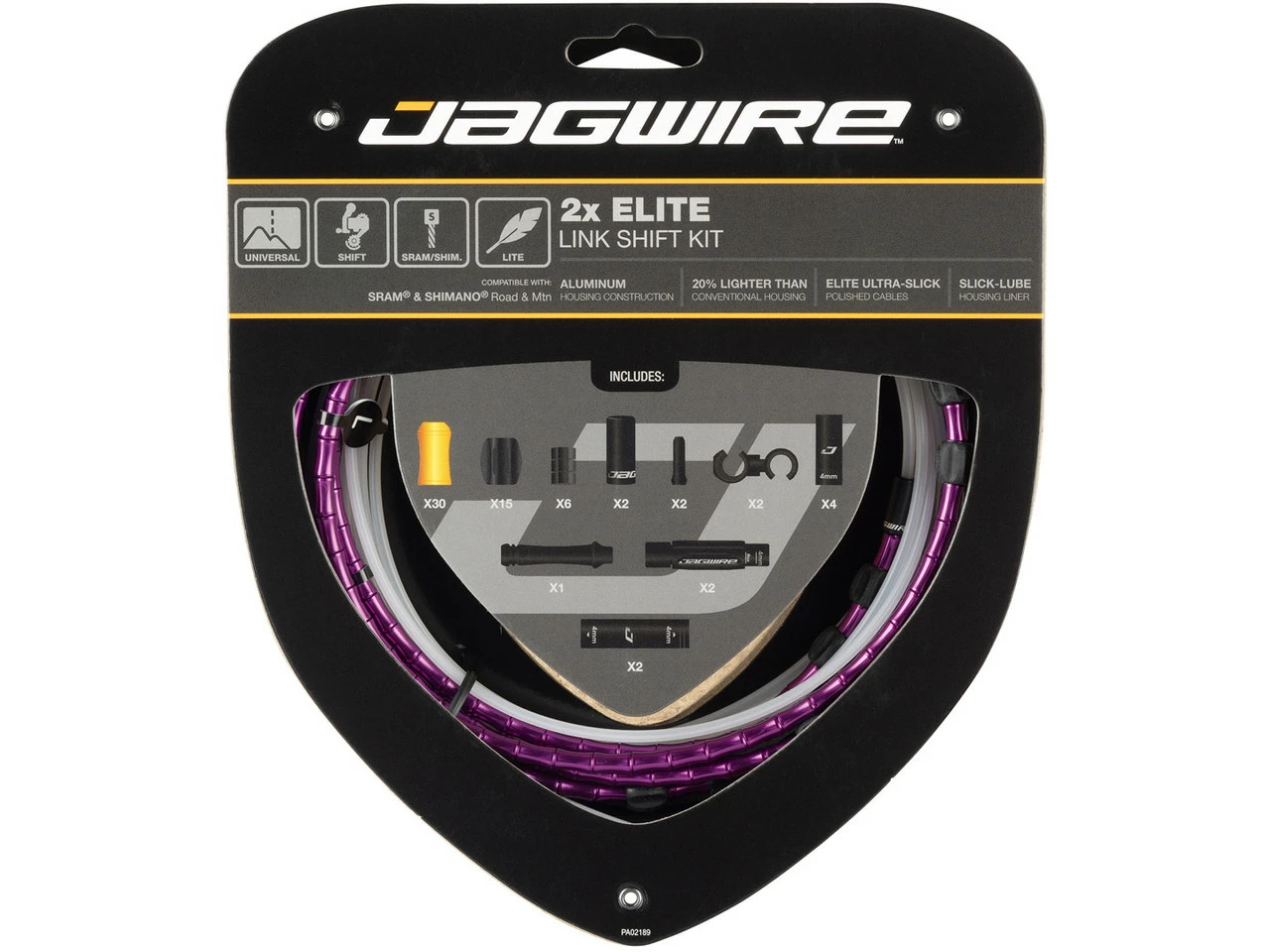 JAGWIRE Set De Câble De Vitesse 2X Elite Link 9 JAGWIRE Set De Câble De Vitesse 2X Elite Link – Image 9