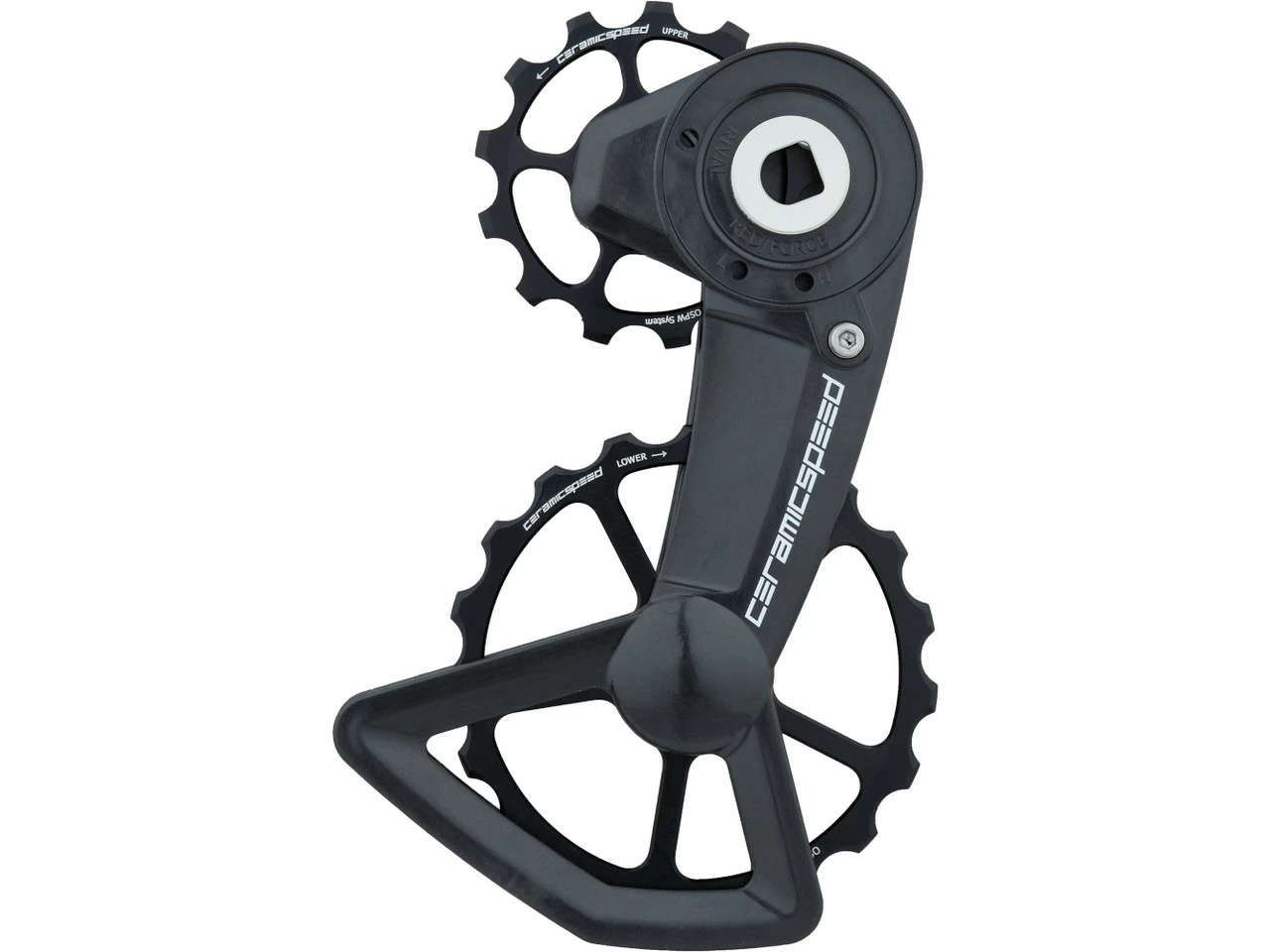 CERAMICSPEED Système De Galets De Dérailleur OSPW X Coated Pour SRAM AXS XPLR 1 CERAMICSPEED Système De Galets De Dérailleur OSPW X Coated Pour SRAM AXS XPLR